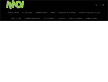 Tablet Screenshot of inmotiondesignsinc.com